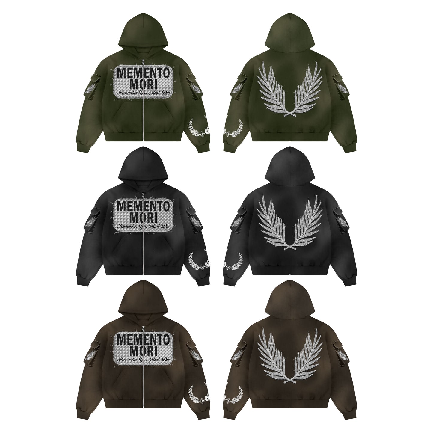 Memento Mori Heavyweight Zip-Up